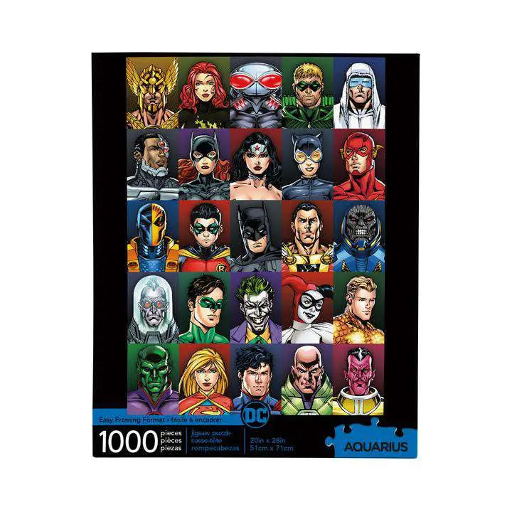 DC FACES 1000 PCS Puzle Frikytopia