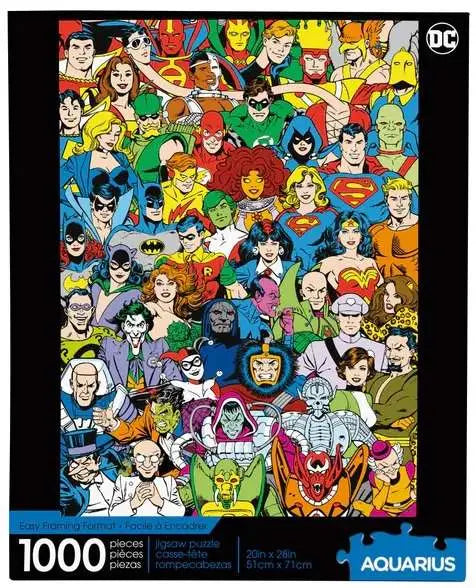 DC RETRO CAST 1000 PCS Puzle