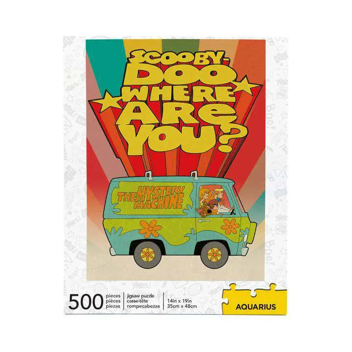 SCOOBY DOO WHERE ARE YOU? 500 PCS Puzle Frikytopia