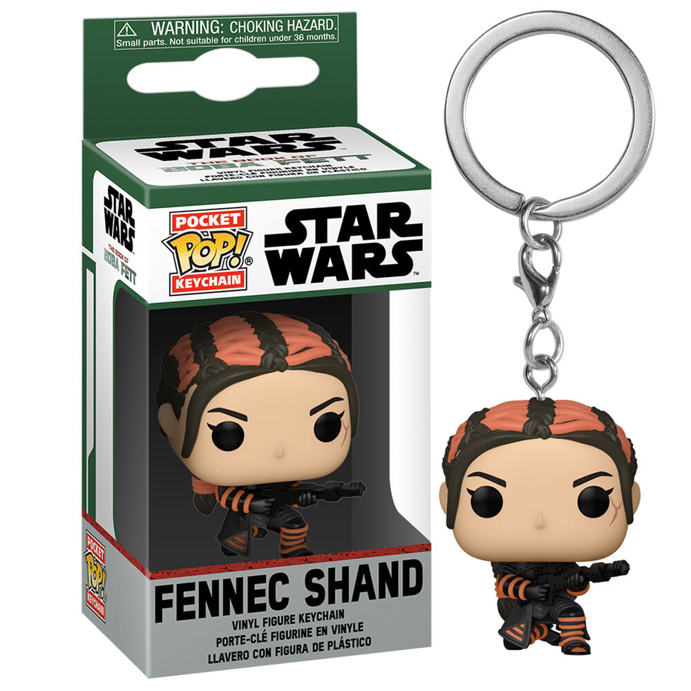 Funko pop keychain llavero star wars book of boba fett fennec