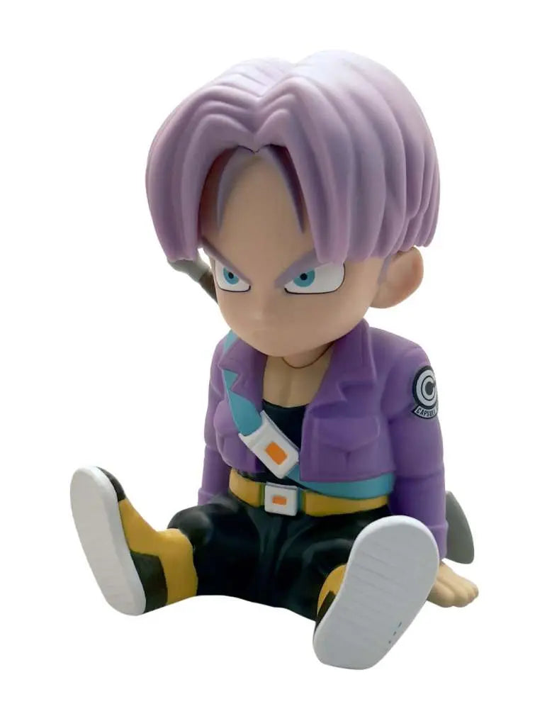 Figura hucha plastoy dragon ball trunks sentado