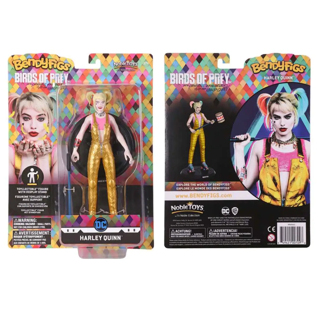 Figura Maleable Bendyfigs Harley Quinn DC Comics 19cm
