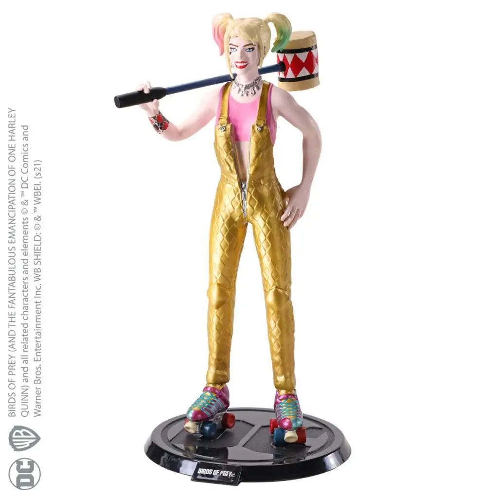 Figura Maleable Bendyfigs Harley Quinn DC Comics 19cm