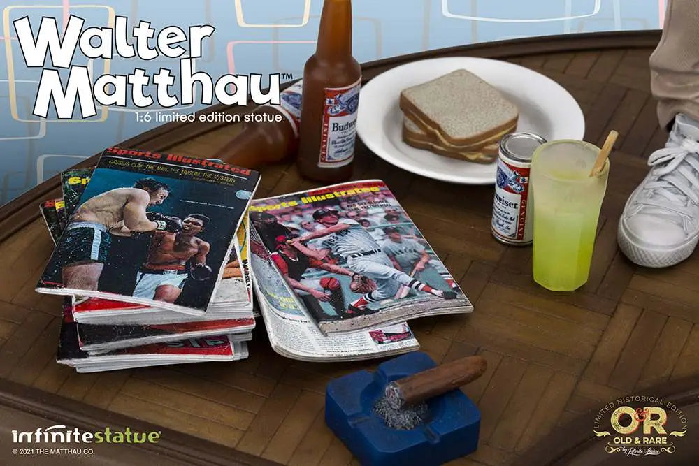 WALTER MATTHAU OLD&RARE 1/6 RESIN Estatua