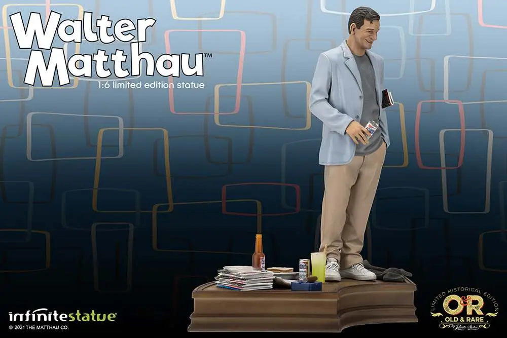 WALTER MATTHAU OLD&RARE 1/6 RESIN Estatua