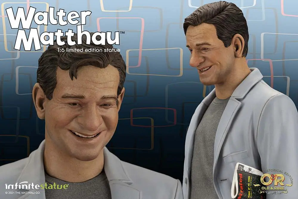 WALTER MATTHAU OLD&RARE 1/6 RESIN Estatua