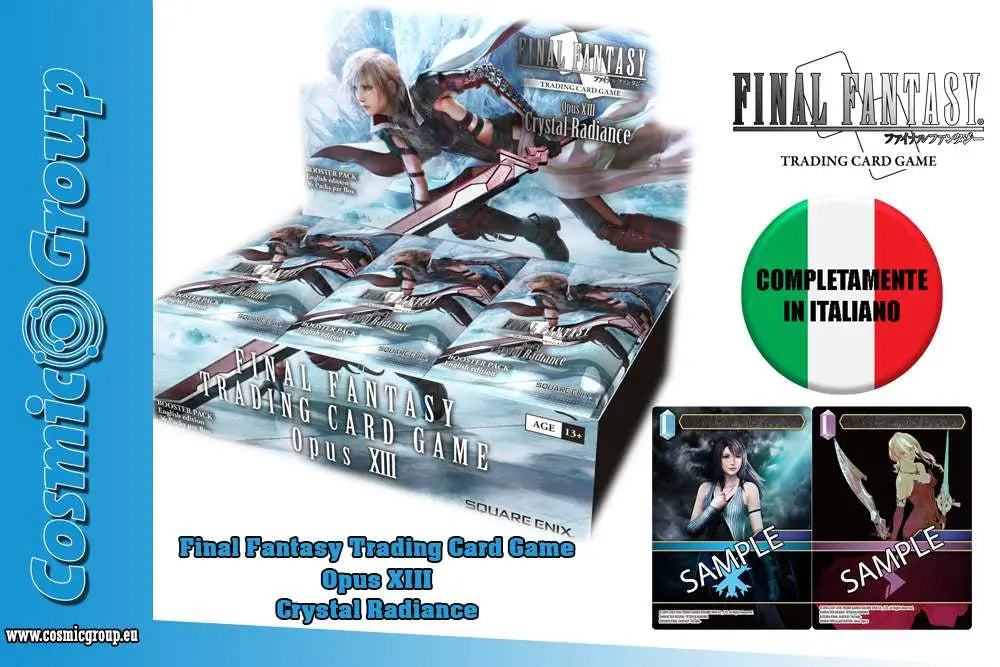 FFTCG OPUS XIII BOOSTERS Caja ITA (36) Frikytopia