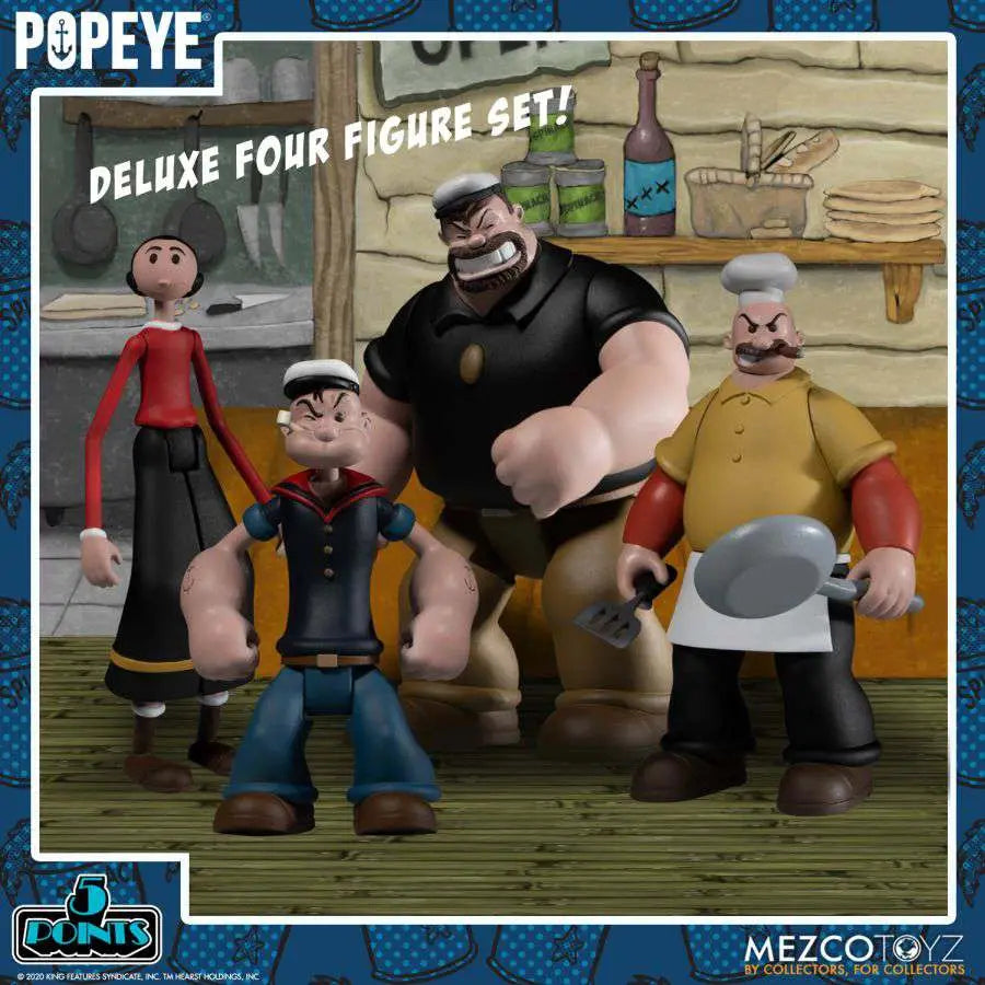 5 POINTS POPEYE Caja SET