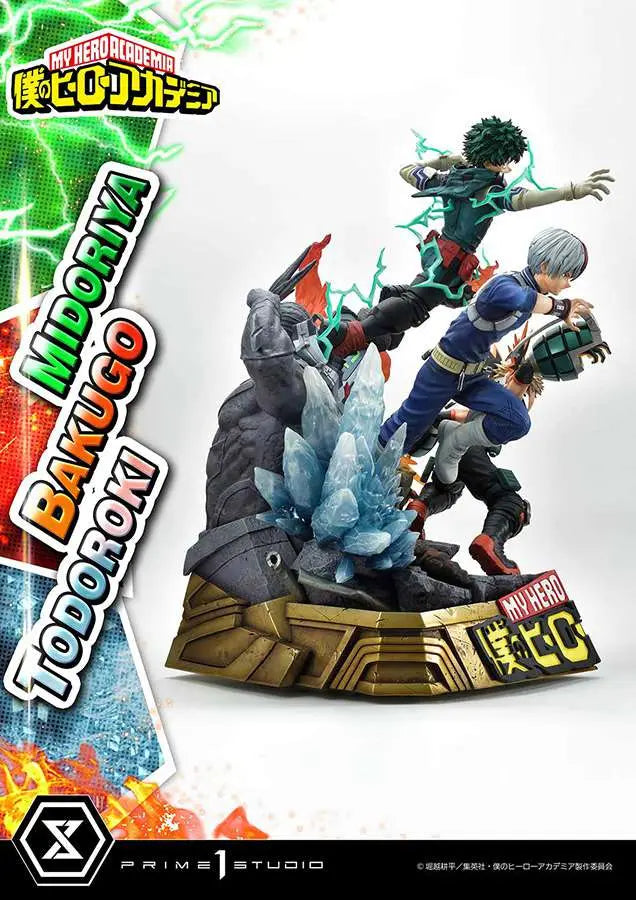 MHA MIDORIYA BAKUGOTO DOROKI Estatua