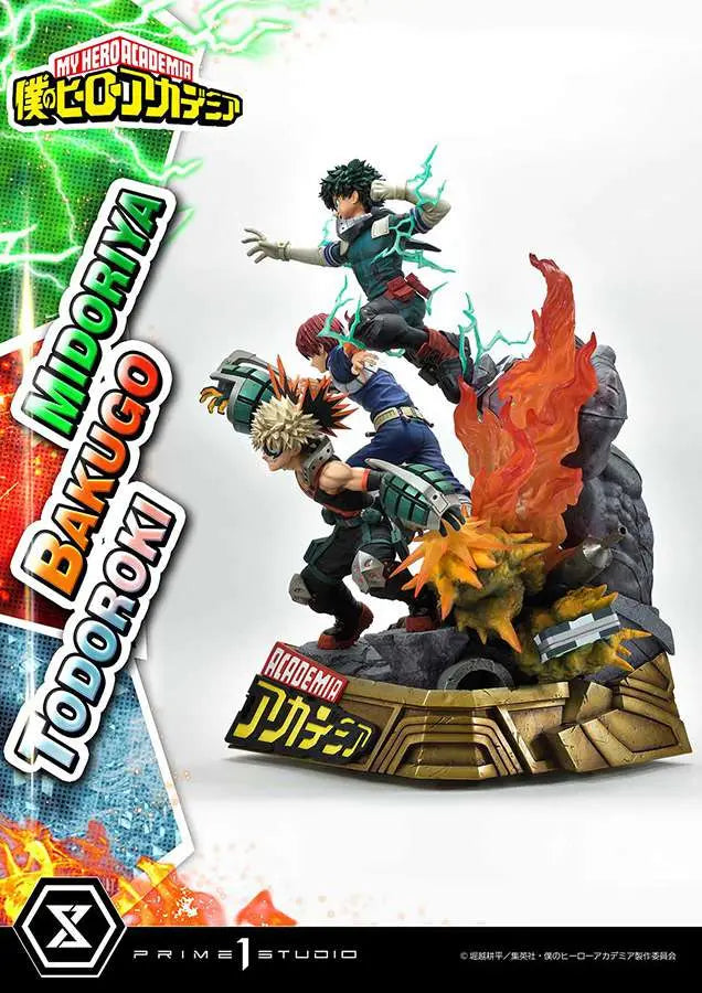 MHA MIDORIYA BAKUGOTO DOROKI Estatua
