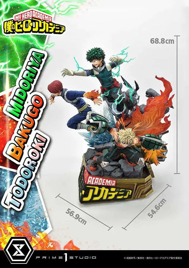 MHA MIDORIYA BAKUGOTO DOROKI Estatua