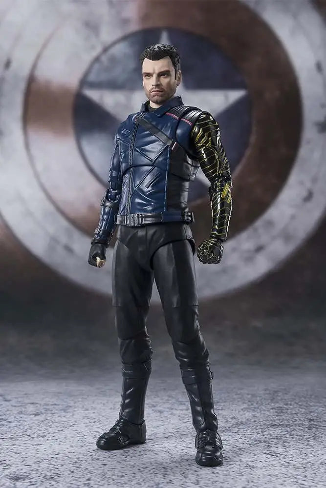 Figura tamashi nations bucky barnes figura marvel the falcon and the winter soldier