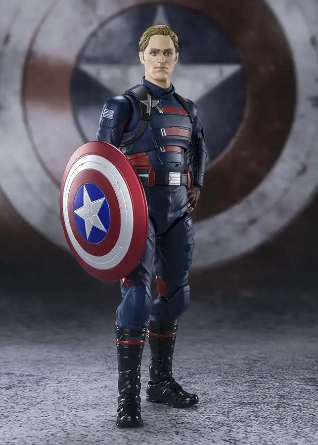 Figura tamashi nations capitan america john walker marvel the falcon and the winter soldier