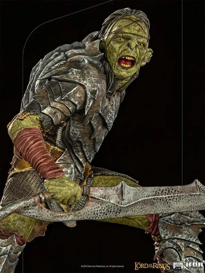 LOTR SWORDSMAN ORC 1/10 ART Estatua