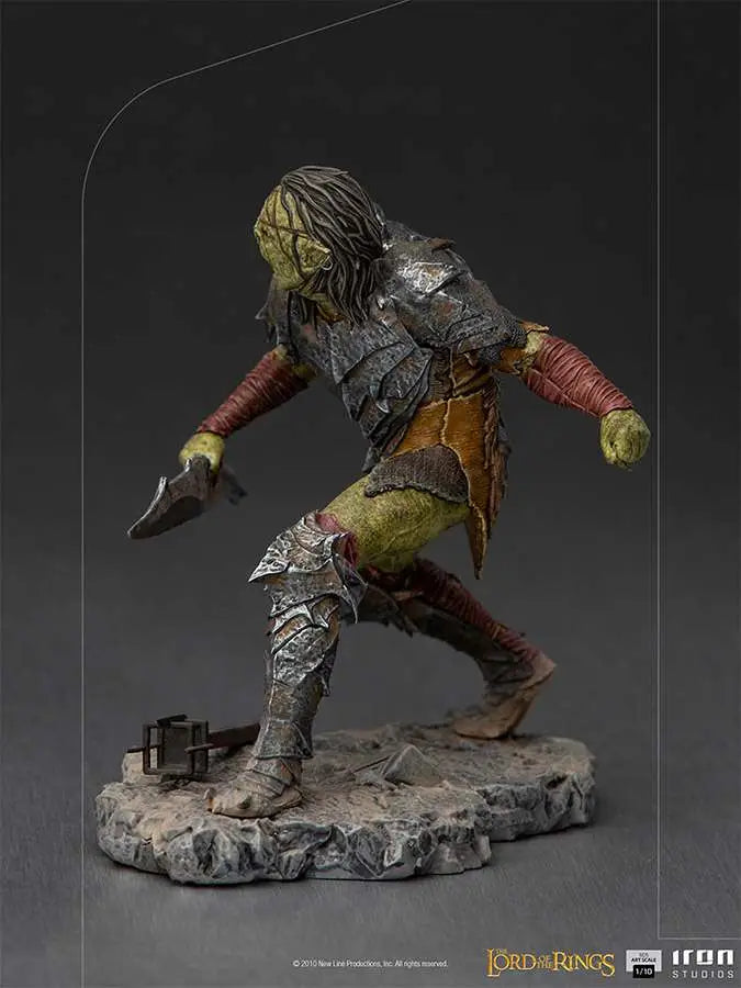 LOTR SWORDSMAN ORC 1/10 ART Estatua