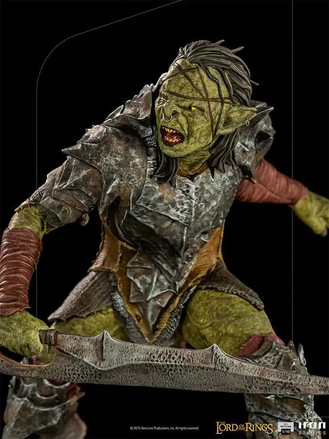 LOTR SWORDSMAN ORC 1/10 ART Estatua