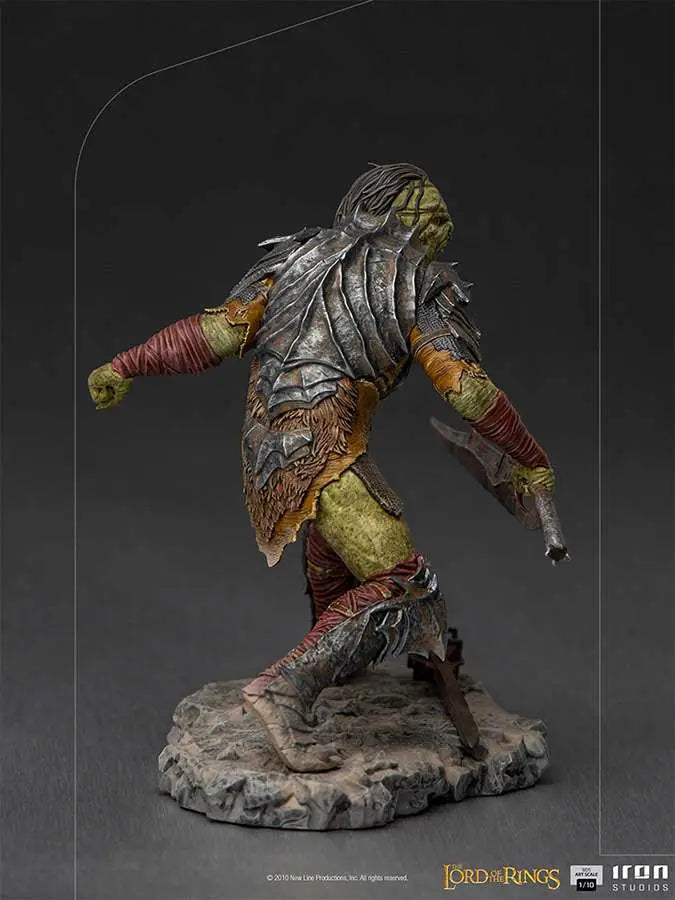 LOTR SWORDSMAN ORC 1/10 ART Estatua