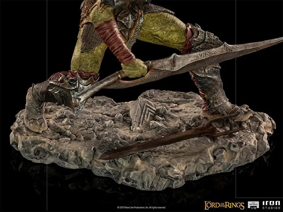 LOTR SWORDSMAN ORC 1/10 ART Estatua