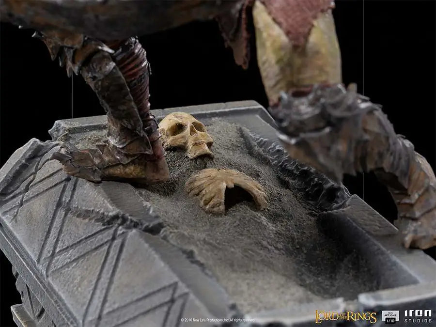 LOTR ARMORED ORC 1/10 ART Estatua