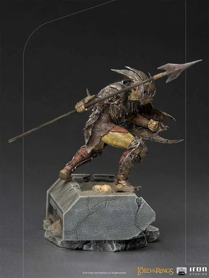 LOTR ARMORED ORC 1/10 ART Estatua