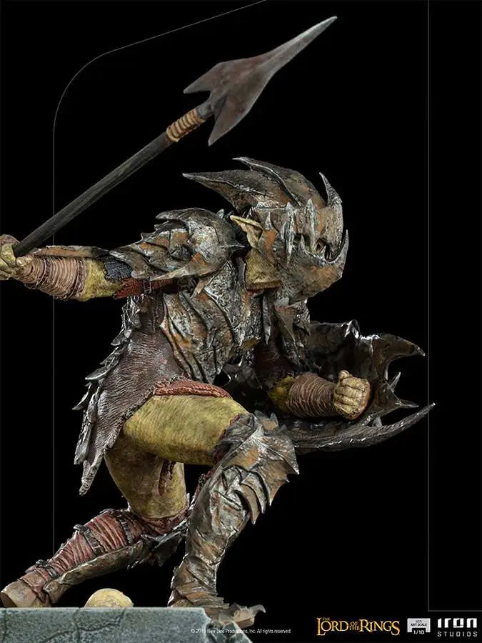 LOTR ARMORED ORC 1/10 ART Estatua