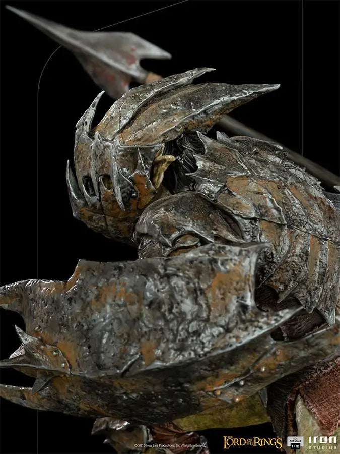 LOTR ARMORED ORC 1/10 ART Estatua