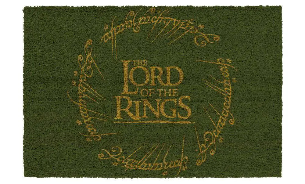 El Señor de los Anillos Felpudo Logo 60 x 40 cm
