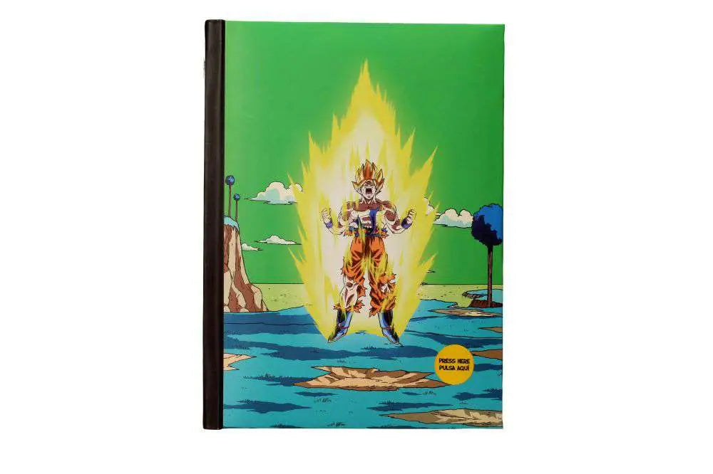 Cuaderno A5 Namek Final Battle Dragon Ball Z con Luz