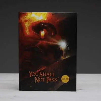 LOTR YOU SHALL NOT PASS Libreta W/LIGHT