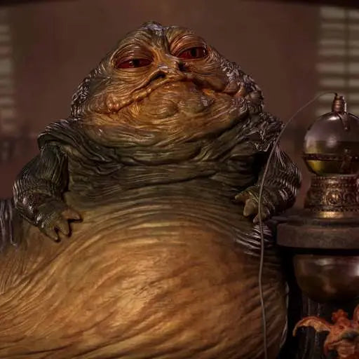 SW JABBA THE HUTT DLX 1/10 Estatua