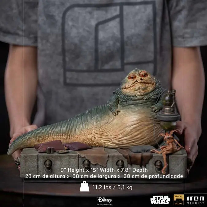 SW JABBA THE HUTT DLX 1/10 Estatua