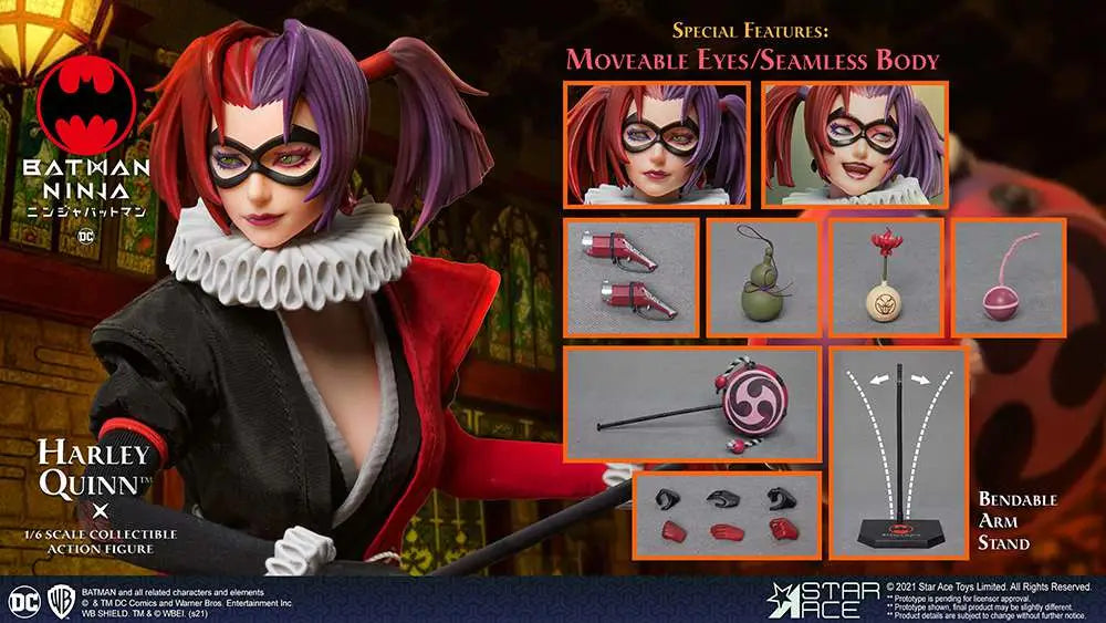 BATMAN NINJA 1/6 HARLEY QUINN VERSION AF