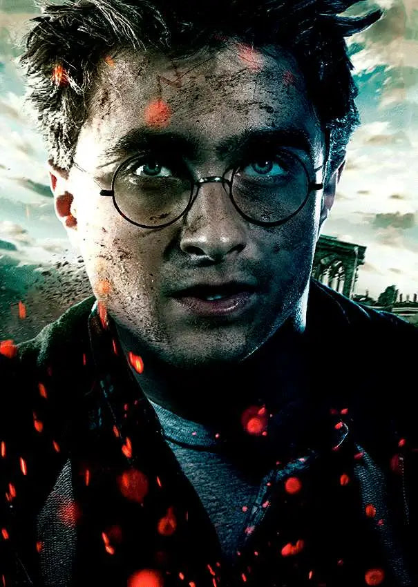 Libreta efecto 3d sd toys harry potter cara harry potter