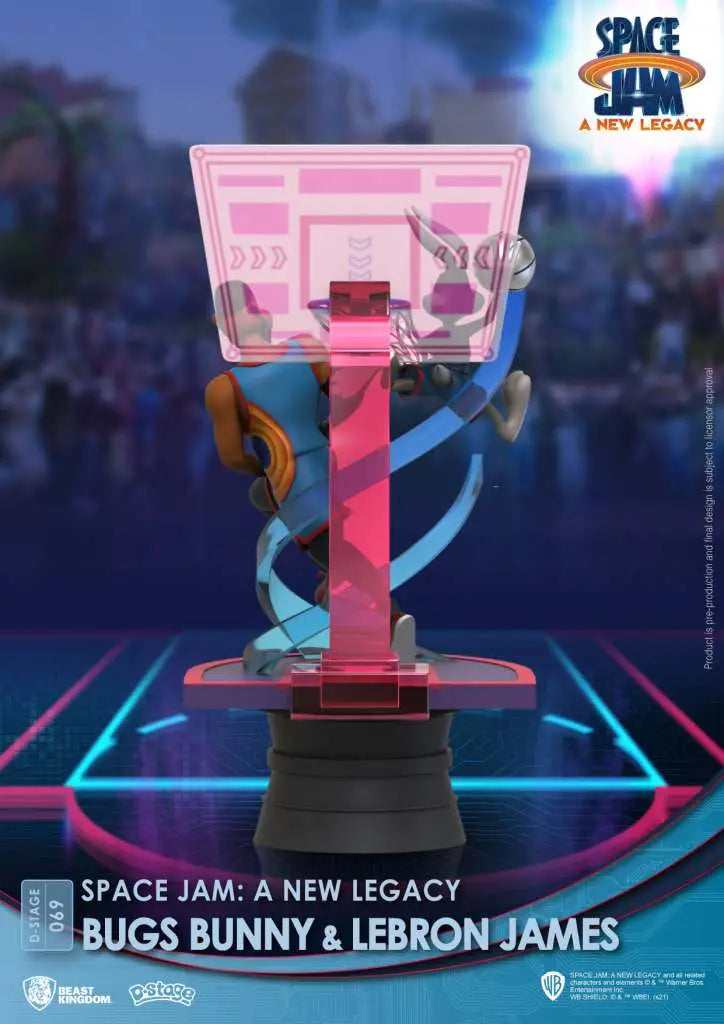 D-STAGE SPACE JAM 2 BUG BUNNY +  LEBRON