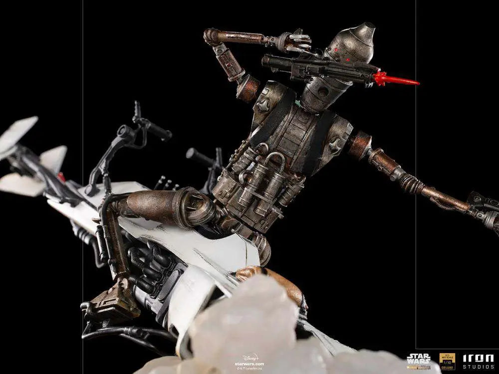 MANDALORIAN IG-11 AND CHILD 1/10  Estatua