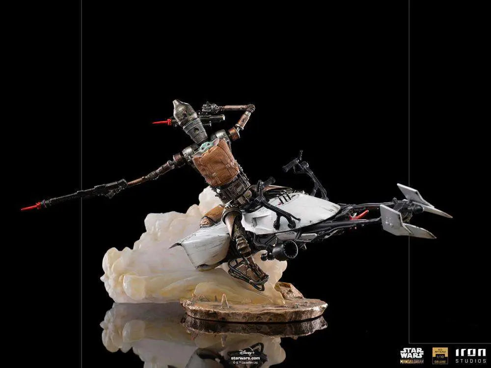 MANDALORIAN IG-11 AND CHILD 1/10  Estatua