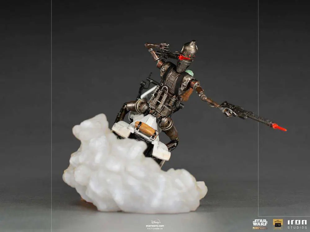 MANDALORIAN IG-11 AND CHILD 1/10  Estatua