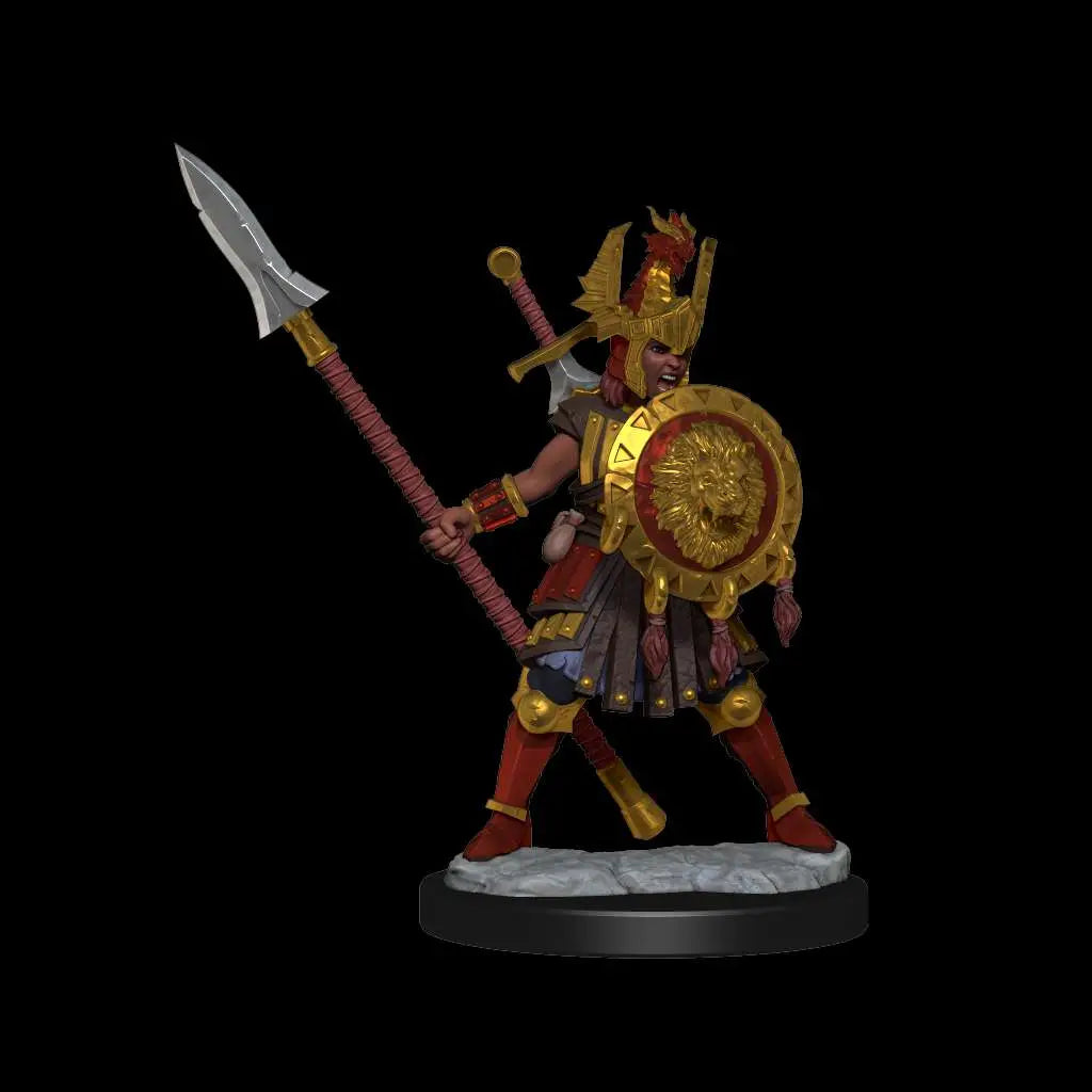 D&D FRAMEWORKS-HUMAN FIGHTER FEMALE