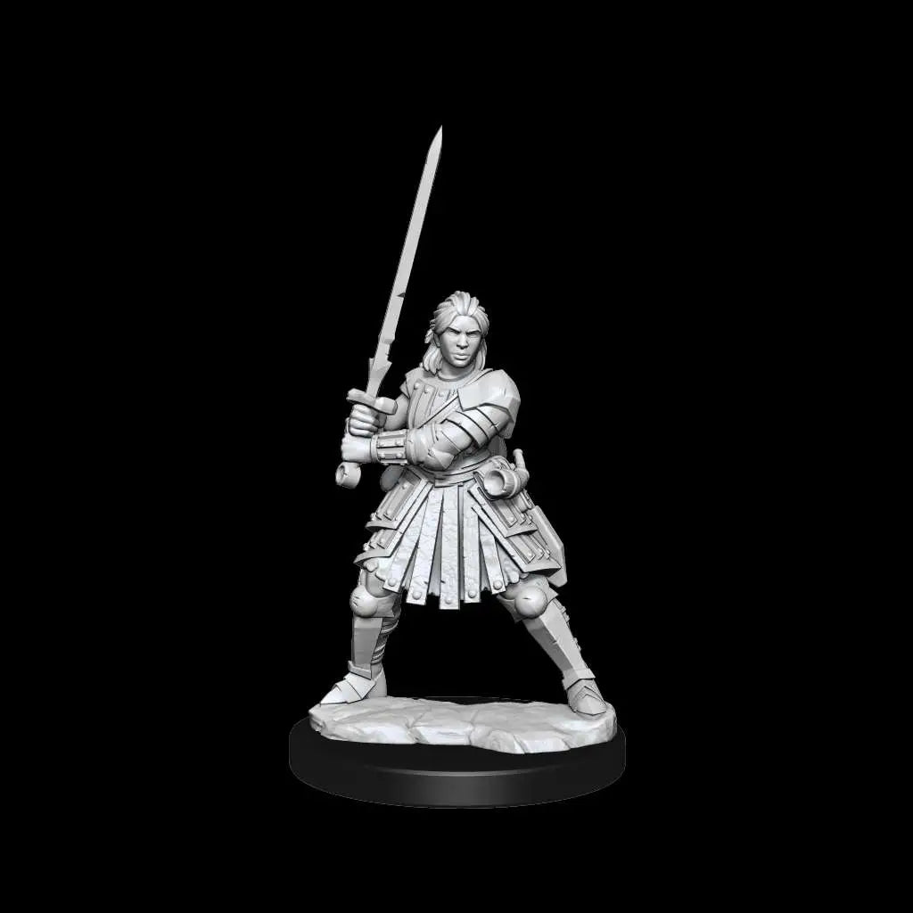 D&D FRAMEWORKS-HUMAN FIGHTER FEMALE