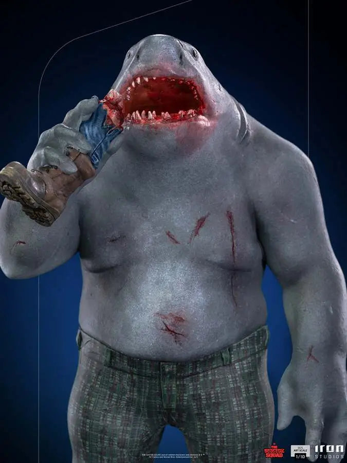 SUICIDE SQUAD KING SHARK 1/10 ART Estatua