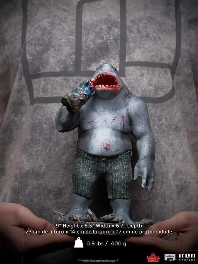 SUICIDE SQUAD KING SHARK 1/10 ART Estatua