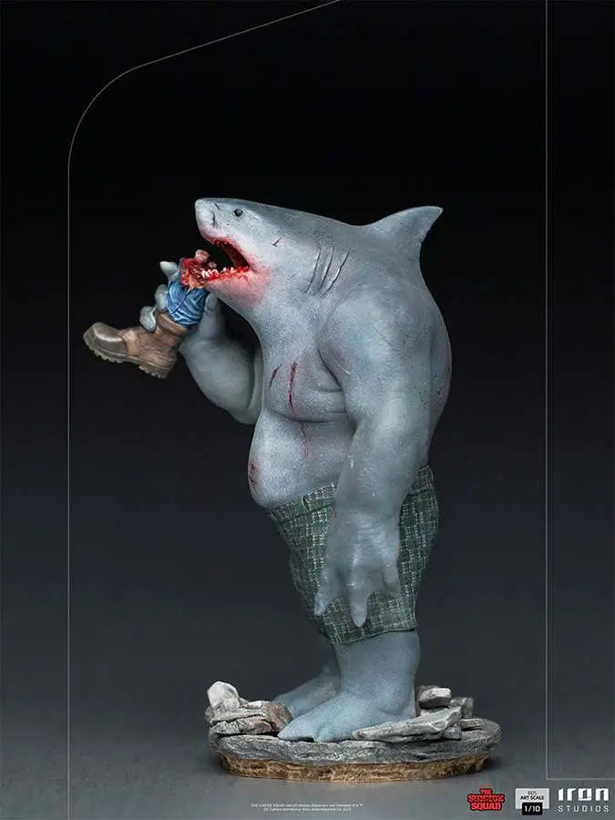 SUICIDE SQUAD KING SHARK 1/10 ART Estatua
