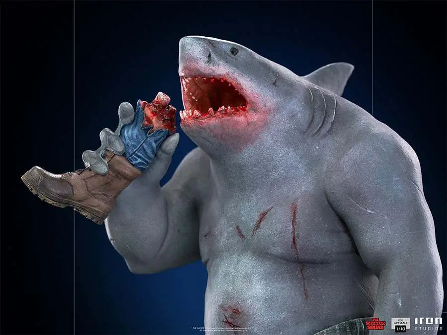 SUICIDE SQUAD KING SHARK 1/10 ART Estatua