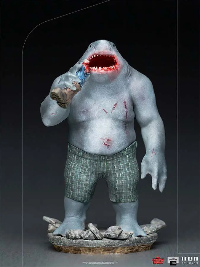 SUICIDE SQUAD KING SHARK 1/10 ART Estatua