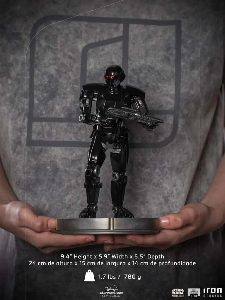 MANDALORIAN DARK TROOPER 1/10 Estatua