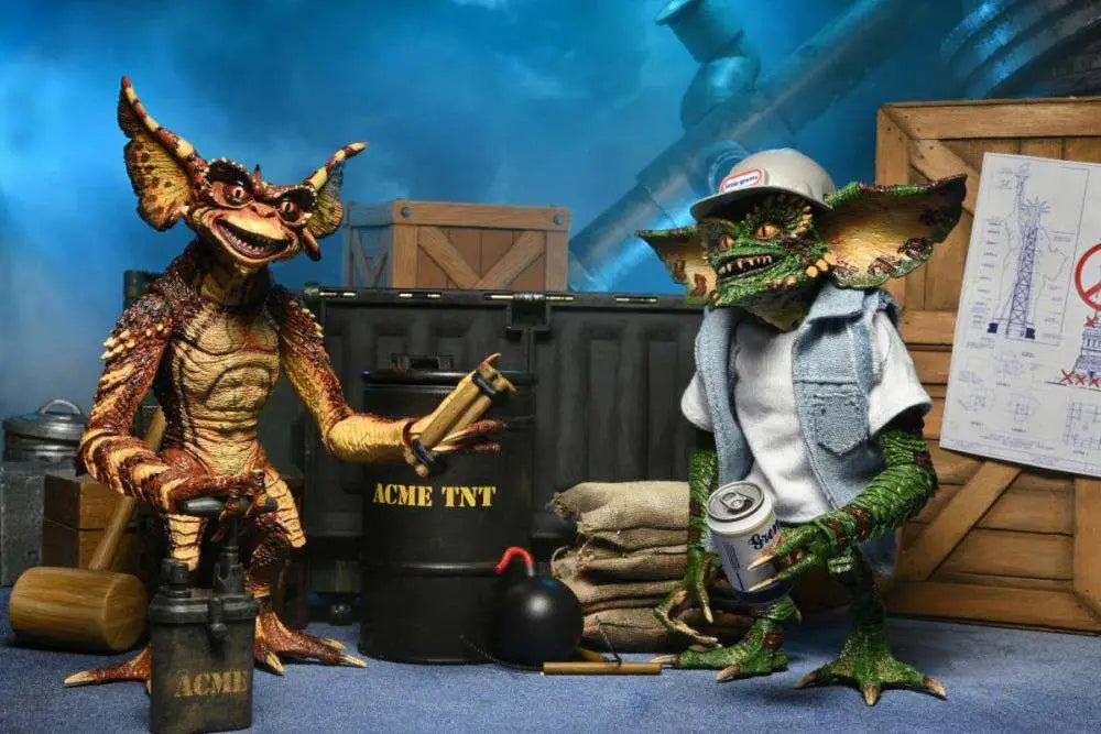 Blister figuras Gremlins Ultimate Demolition Gremlins 2 15cm