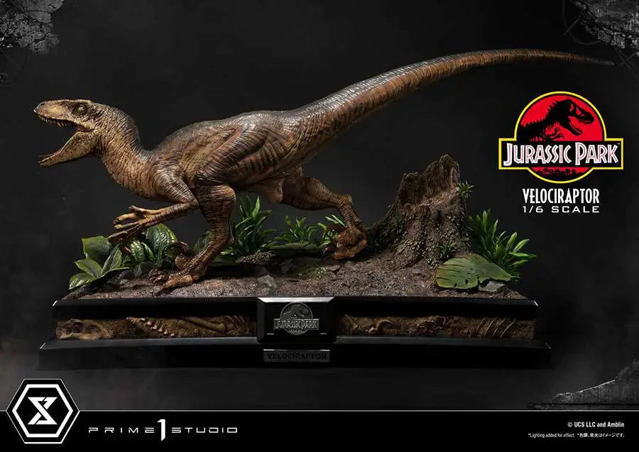 JURASSIC PARK VELOCIRAPTOR ATTACK Estatua