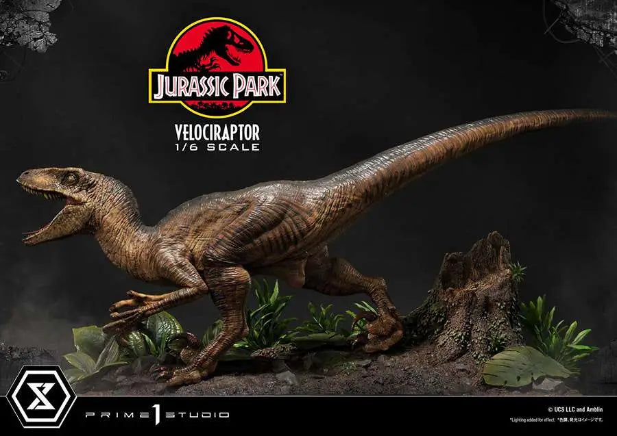 JURASSIC PARK VELOCIRAPTOR ATTACK Estatua