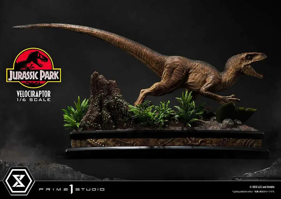 JURASSIC PARK VELOCIRAPTOR ATTACK Estatua