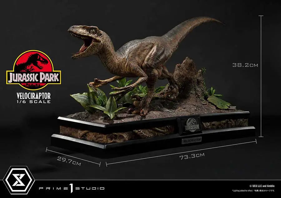 JURASSIC PARK VELOCIRAPTOR ATTACK Estatua